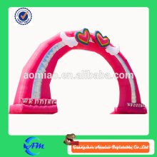 Arche gonflable de mariage en arc rose gonflable à vendre